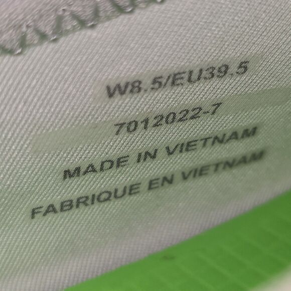 OOFOS OOmg Eezee Low Women's Size 8.5 Gray White Recovery Shoes (7012022-7) - Picture 9 of 9